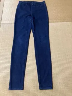 UNIQLO HEATTECH スキニーデニム S ダークブルー