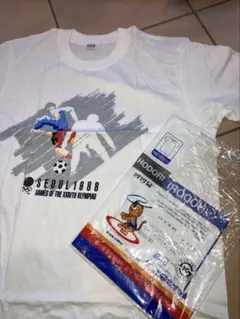 1988年ソウルオリンピック Tシャツ　ホドリ　記念品　80s 80s ソウル オリンピック ビンテージ Tシャツ SEOUL OLYMPICS