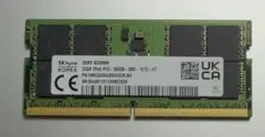 SK hynix DDR5-5600 32GB ノートPC用 SO-DIMM - メルカリ