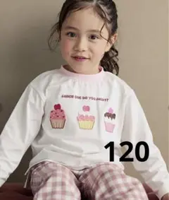 【新品タグ付】キムラタン　ノウズ　　ロンT トップス　長袖Tシャツ120