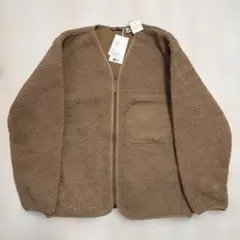 Uniqlo U ブラウン フリースジャケット M