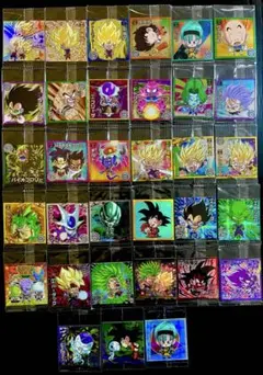 ドラゴンボール超戦士シールウエハース激突の戦士たち33種コンプ260625 