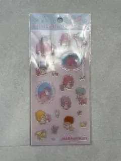 リトルツインスターズ　キラぷくシール