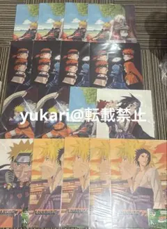 NARUTO一番くじ　K賞ビジュアルボード　 17枚セット