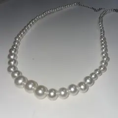 パール風ネックレス　即購入可能