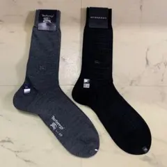バーバリー　靴下2足セット