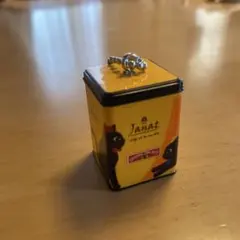 KALDI カルディ Janatジャンナッツ　ミニチュアチャーム 黒猫