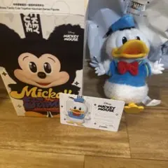 ポップマート　ディズニー　ぬいぐるみキーチェーン　ドナルド