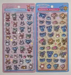 ナルミヤキャラクターズ ボンボンドロップシール 2枚セット