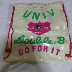 ☆未使用☆非賣品☆Double B☆角色束口袋☆