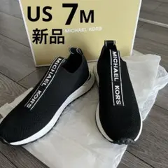 新品箱付MICHAEL KORS OLYMPIAスリッポンスニーカー23.5cm - メルカリ