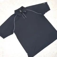 良品 00s NIKE GOLF ポロシャツ テック y2k 黒 M