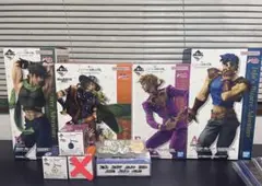 ジョジョの奇妙な冒険 1番くじ　フィギュア　ロゴ　下位賞セット