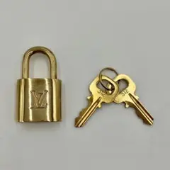 ルイ・ヴィトン　カデナ パドロック南京錠 カギ 2本 312番　中古