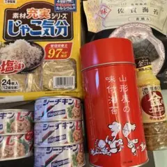 加工食品詰め合わせ シーチキン　味海苔 ごまだれのサムネイル
