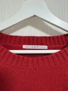 KBF クルーネックオーバーニット