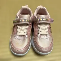 【訳あり】女の子　キッズシューズ　スニーカー　19.0 ピンク