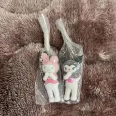 サンリオキャラクターズ ミニチュアチャーム ライブキャラクター　マイメロ　クロミ