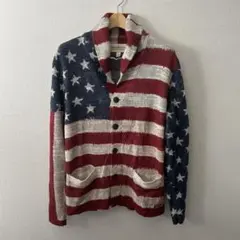DENIM & SUPPLY アメリカ国旗カーディガン Mのサムネイル