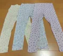 ユニクロ レギンス 3枚セット 120cm