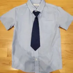 男の子　フォーマル　半袖シャツ 【130】