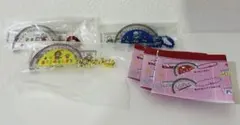 サンリオキャラクターズ　定規&分度器キーホルダー