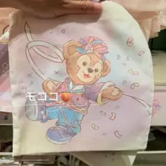 SALE⭕️香港ディズニー　開園20周年記念　ダッフィー　ジェラトーニ　巾着