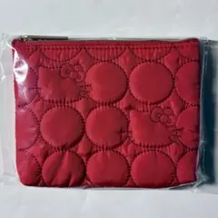 RINGO ハローキティ キルティング ポーチ 赤 未使用 アップルパイ
