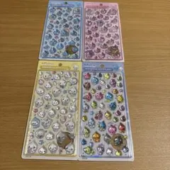 【国内正規品】新品未使用しずくちゃんボンボンドロップシール大　4枚セット