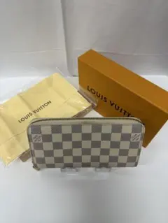LOUIS VUITTON ルイヴィトン ダミエアズール ジッピーウォレット