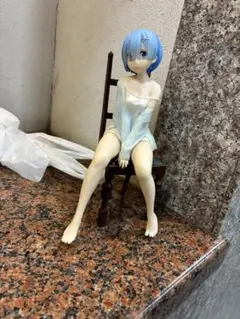 Re:ゼロから始める異世界生活 レム フィギュア 椅子付き　箱無し