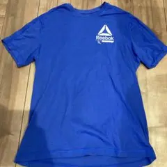 Reebok 青 Tシャツ XO