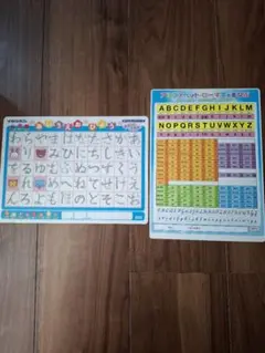 下じき　ひらがな下じき　カタカナ下じき　ローマ字下じき　２枚セット