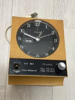 昭和レトロ ミッドセンチュリー セイコー 掛け時計 クオーツ - メルカリ
