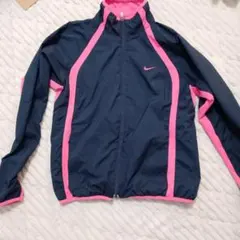Nike スポーツジャケット ネイビー/ピンク