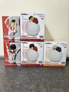 ハイキュー!! フィギュア 5点セット すやすやルームライト ポージング