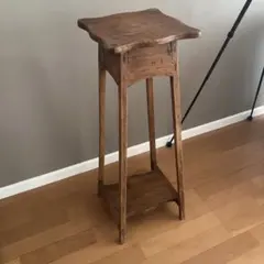 antique-古道具 シャビー フレンチ 花台 ヴィンテージ ベルギー - メルカリ