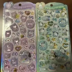 サンリオ ポップシール 2シートセット　うるちゅる　クロミ　ポチャッコ