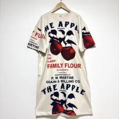 ユミ様専用　アメリカンレトロ　ヴィンテージ風　ロング　Ｔシャツ　リンゴ