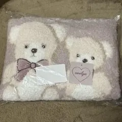 エブリン　ベアボアブランケット　ピンク　evelyn ブランケット　ノベルティ