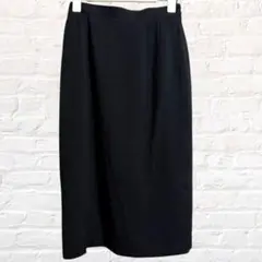 バック ワンプリーツ タイト スカート タック入 ミモレ丈 日本製 フォーマル