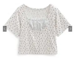 GRL 花柄フリルレイヤード風Tシャツのサムネイル