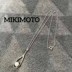 美品 ミキモト MIKIMOTO アコヤパール ネックレス ティアドロップのサムネイル