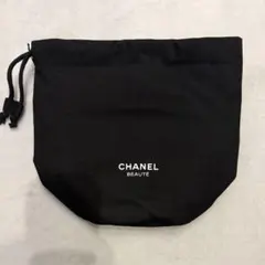 CHANEL LA COLLECTION 巾着ポーチ ブラック ※箱なしのサムネイル