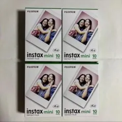 instax mini 10枚4個セット　使用期限2027年7月 チェキ