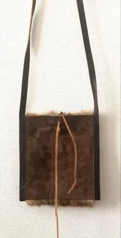 未使用MONTEROSA 2way ショルダー バッグ モンテローザ レザー