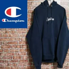 【レアタグ】チャンピオン プルオーバーパーカー スウェット フーディー 刺繍ロゴ