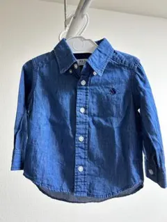【80サイズ】POLO Baby デニムシャツ