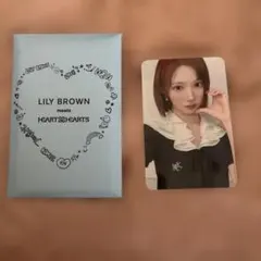 Hearts2Hearts LILY BROWNコラボトレカ イェオン - メルカリ