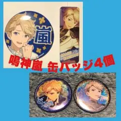 Knights 鳴上嵐 缶バッジ4個セット